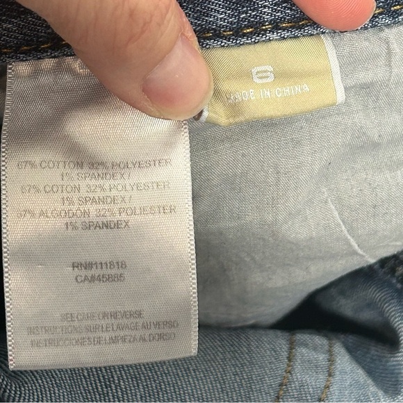 Michael Kors Boot Cut Low Rise Jeans - Picture 9 of 13